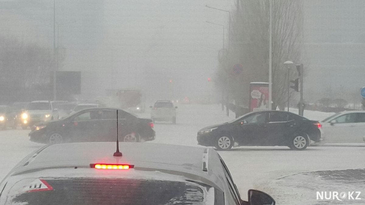 Қазақстанды қатал қыс құшақтайды: боран мен аяз күтілуде